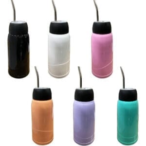 Mate Autocebante con Bombilla de Metal