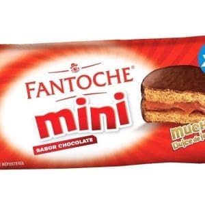 Fantoche - Alfajor Negro Mini - 6 Unidades