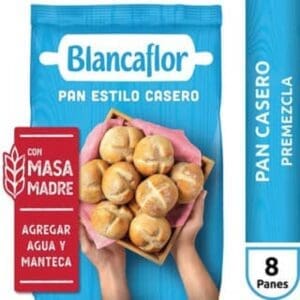 Blancaflor - Premezclas Pan Estilo Casero con Masa Madre 300gr - 3 Unidades