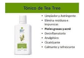 JUST - Cuidado Del Rostro - Tónico de Tea Tree con Manuca y Rosalina 125ml