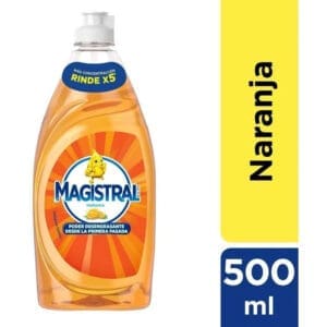 Magistral - Lavavajillas Multiuso Naranja Botella 500ml