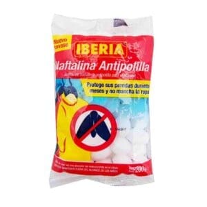 Naftalina Iberia Máxima Pureza 200gr