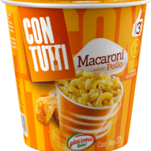 Giacomo - Pasta Seca Macarone con Pollo 57gr