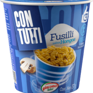 Giacomo - Pasta Seca Fusilli con Hongos 57gr
