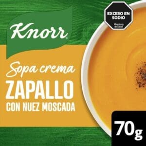 Knorr - Sopa Crema de Zapallo con Nuez Moscada 70gr