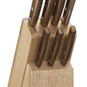 Tramontina - Juego 8 Piezas de Cuchillos Tradicional Taco Madera