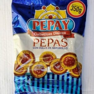 PEPAY - Pepas con Dulce de Membrillo 350gr 15 Paquetes