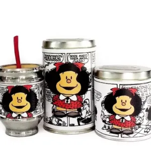 Mafalda - Set Matero Yerbera Azucarera y Mate