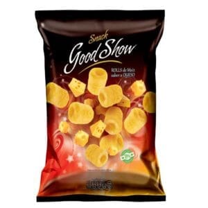 Good Show - Rolls de maíz sabor a queso 120gr - 3 Unidades