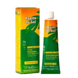 Rayito de Sol Crema Bronceadora Fps 6 70gr