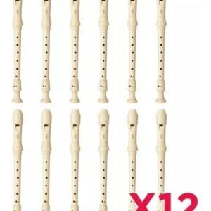 Flauta Dulce Yamaha Escolar - Kit - 12 Unidades