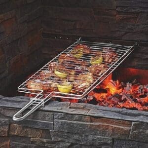 Parrilla para Pescado Carnes Camping Asado 85 - 21cm