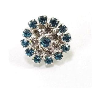 Pin Prendedor Bandera Escarapela Argentina Strass Engarzado