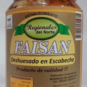 Regionales Del Norte - Escabeche de Faisan 500gr
