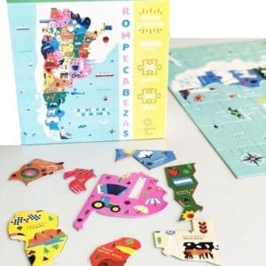 Rompecabezas Provincias Argentinas Mapa 76 Piezas 48-68cm