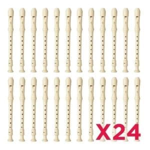 Flauta Dulce Yamaha Escolar - Kit - 24 Unidades