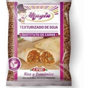 Orali Texturizado de Soja Sustituto de Carne 250gr - 3 Unidades