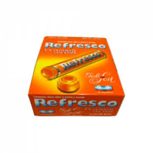 Refresco - Pastillas Naranja Caja - 12 Unidades