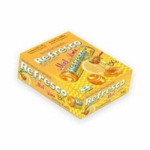 Refresco - Pastillas Miel y Limón Caja - 12 Unidades