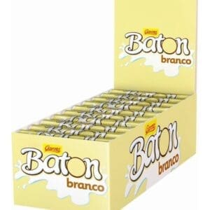 Garoto - Baton Blanco Chocolate Caja 30 Unidades