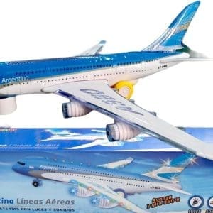 Avion Aerolinea Argentina a Pila Luz Sonido
