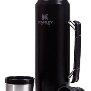 Stanley - Termo Clásico con Tapón Cebador Negro 1lt