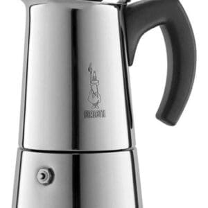 Cafetera Bialetti Musa Manual de Acero Inoxidable Italiana / Italian Stainless Steel Manual Coffee Maker Bialetti Musa