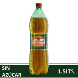 Guaraná Antarctica - Gaseosa de Guarana Sin Azucar 1,5lt