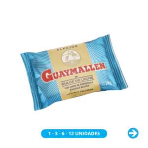 Guaymallen - Alfajor Chocolate Blanco