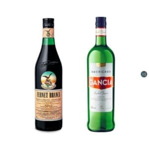 Fernet Branca 750ml + Americano Gancia 950ml