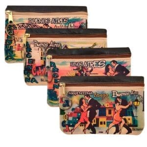 Monederos Simil Cuero - Estampados Caminito