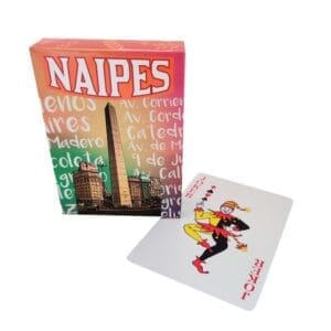 Naipes de Poker Obelisco Tipografia