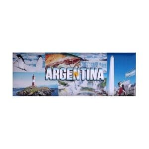 Iman de Foil Alargado Argentina / Elongated Foil Magnet Argentina