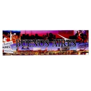 Iman Alargado I Love Buenos Aires Nº1 / Elongated Magnet I Love Bs As Nº1