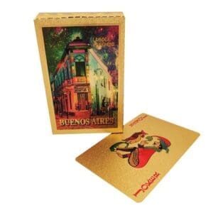 Naipes de Poker Foil Caminito