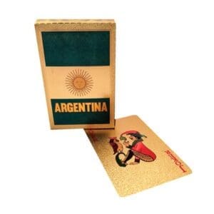 Naipes de Poker Foil Bandera