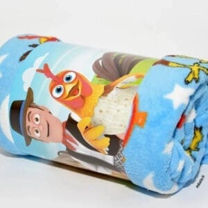 Frazada Super Soft Piñata la granja de Zenón 1½ Plaza