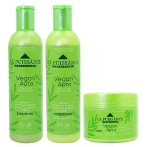 La Puissance Vegano Apta Shampoo + Acondicionador + Máscara