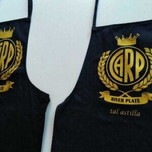 River Plate - Combo Delantal "De Tal Palo-tal Astilla" (adulto+niño)