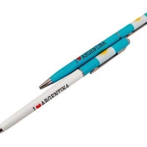 Lapicera Birome con Strass Diseño Argentina Premium / Birome Pen With Rhinestones Argentina Premium Design