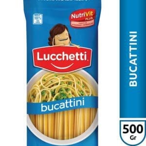 Lucchetti - Fideos Bucattini 500gr - 3 Unidades