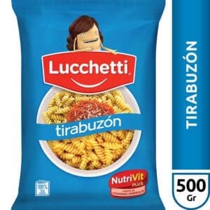 Lucchetti - Fideos Tirabuzón 500gr - 3 Unidades