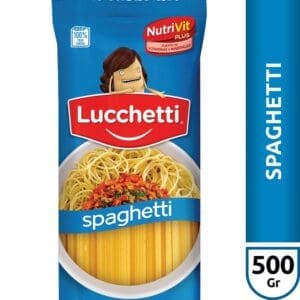 Lucchetti - Fideos Spaghetti 500gr - 3 Unidades