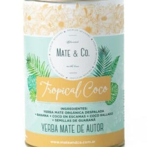 Mate & Co - Yerba Mate Tropical Coco Lata 250gr