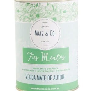 Mate & Co - Yerba Mate Tres Mentas Lata 250gr