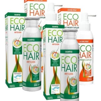 Eco Hair - Combo Shampoo + Locion Crecimiento Cabello 4