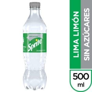 Sprite - Gaseosa de Lima-Limón Sin Azucar 500ml