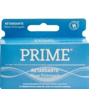 Prime - Preservativos "Retardante" de Latex Climax control - 12 Unidades