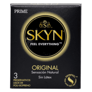 Prime - Preservativos "Skyn" de Poli Isopreno Sensación Natural - 3 Unidades