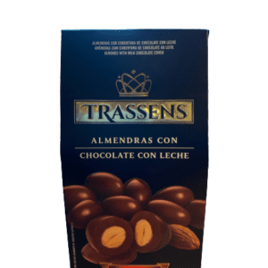 Trassens Almendras con Chocolate con Leche Premium 80gr / Trassens Almonds with Chocolate and Milk Premium 80gr